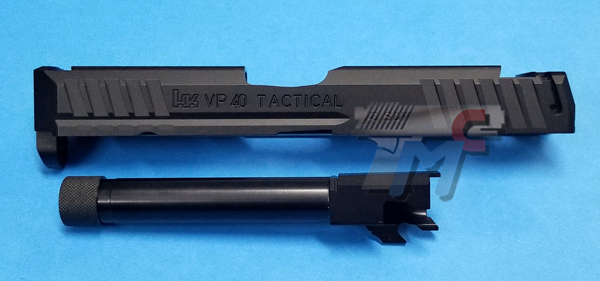 Detonator VP40 Tactical Aluminum Slide Set for Umarex H&K VP9 Gas Blow Back - Click Image to Close